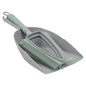 Rubber Dust Pan And Brush - Grey