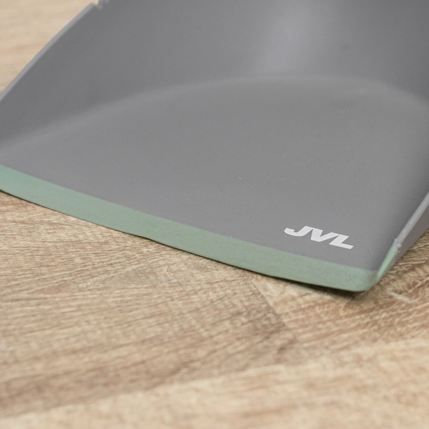 Rubber Dust Pan And Brush - Grey