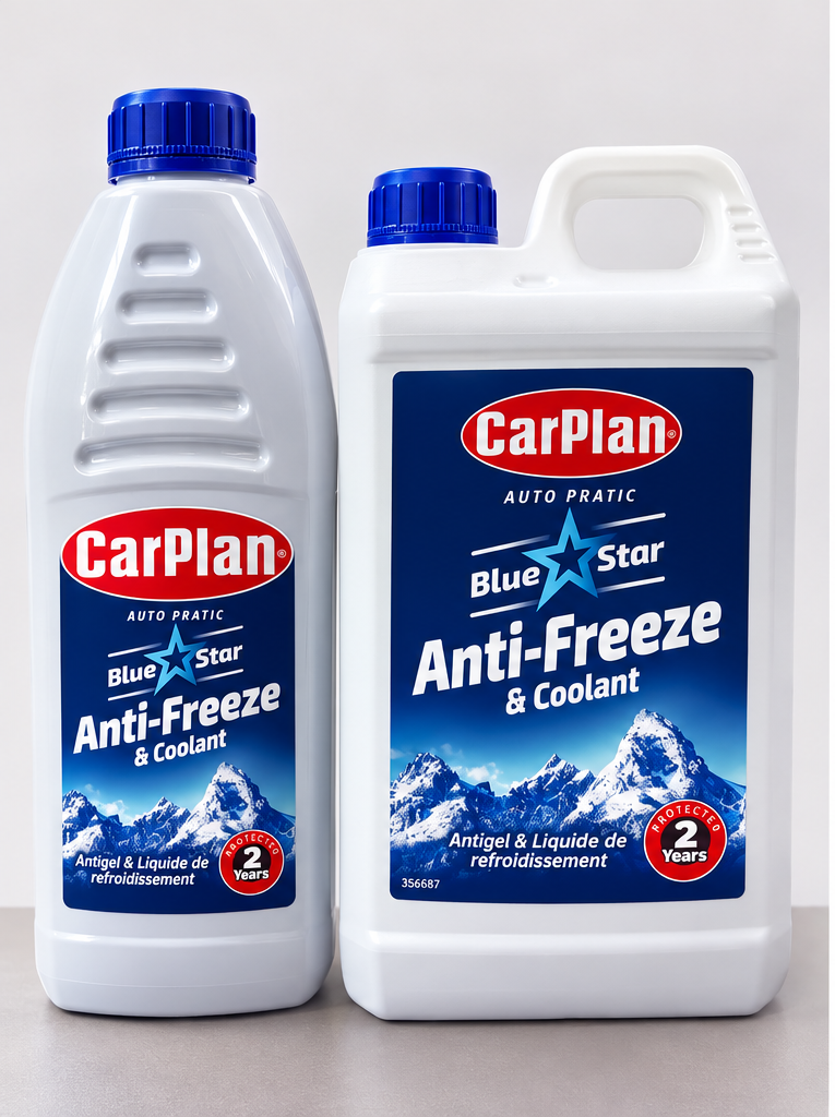 CarPlan Blue Star Antifreeze 1L & 2L concentrate