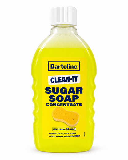 Bartoline Sugar Soap Liquid 500ml – Powerful Surface Cleaner & Paint Preparation