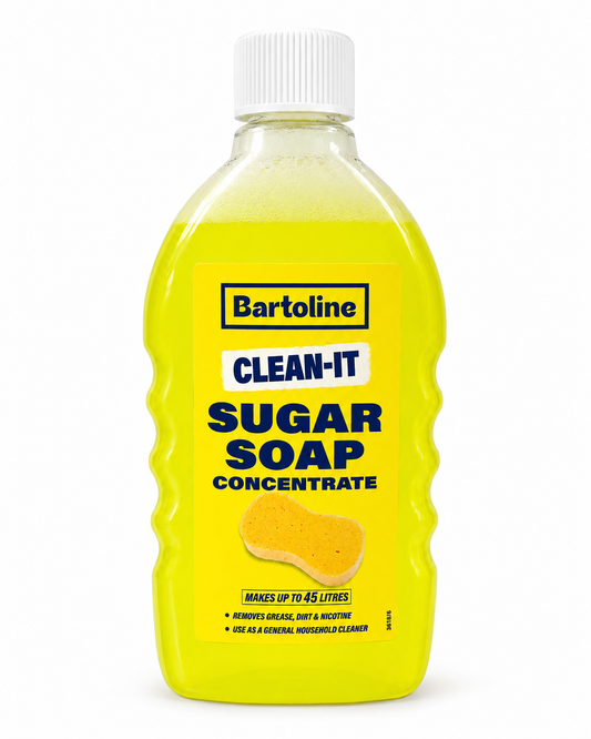 Bartoline Sugar Soap Liquid 500ml – Powerful Surface Cleaner & Paint Preparation