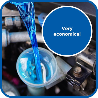 Flow All Season Concentrated Screen Wash 1L – Windscreen Cleaner with -5°C Freeze Protection