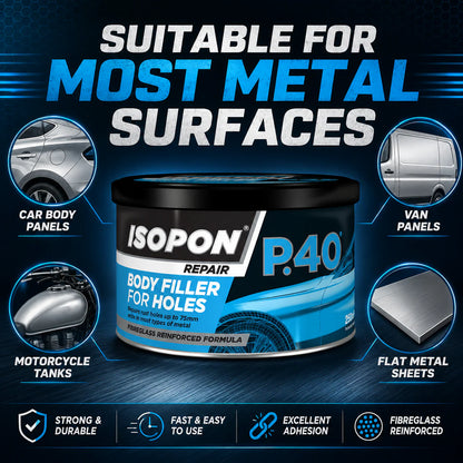 Upol ISOPON P40 Glass Fibre Repair Paste 250ml