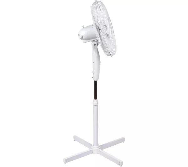 BELDRAY Portable 16" Pedestal Fan - White