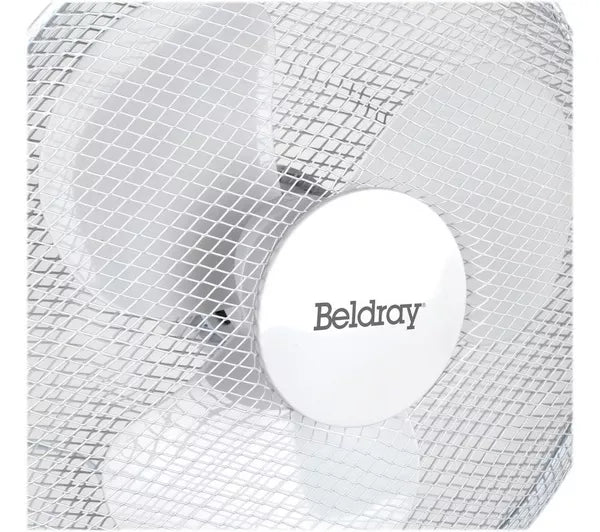 BELDRAY Portable 16" Pedestal Fan - White
