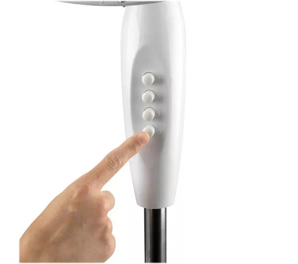 BELDRAY Portable 16" Pedestal Fan - White