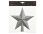 Kaemingk Shatterproof Tree Top Star - Silver