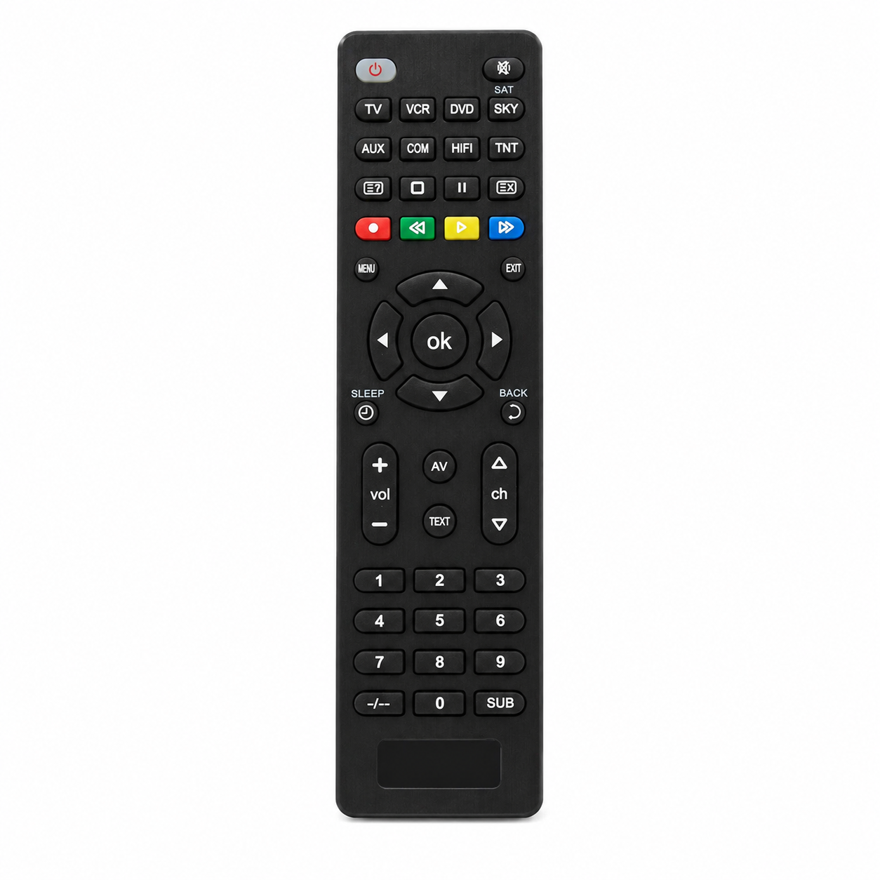 Daewoo 12-in-1 Universal Remote Control AVS1303 – TV, DVD, VCR, Sky, Satellite &amp; Cable