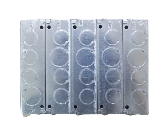 Securlec Metal Back Box 2 Gang