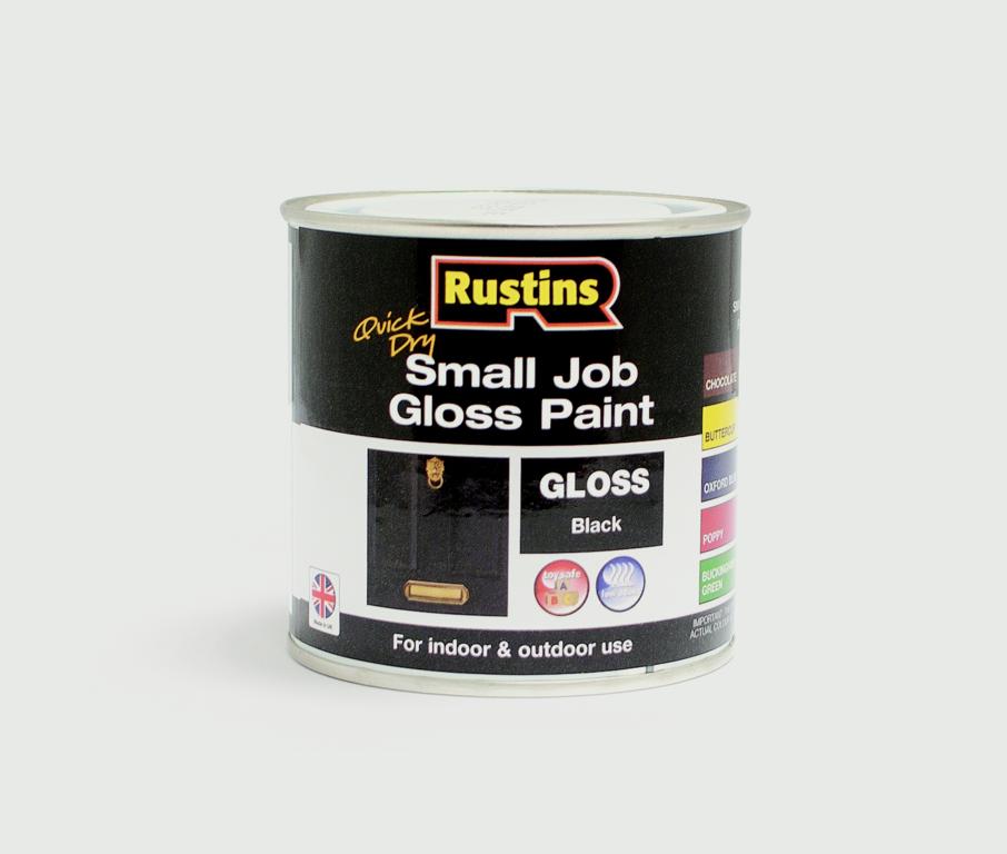 Quick Dry Small Job Gloss - Black
