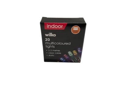 20 LED Indoor String Lights – 2.2m with Battery Included, Colour Options