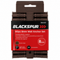 Blackspur 80PC 8mm Wall Anchor Set Brown BB-WA107 – 8 x 40mm Wall Plugs