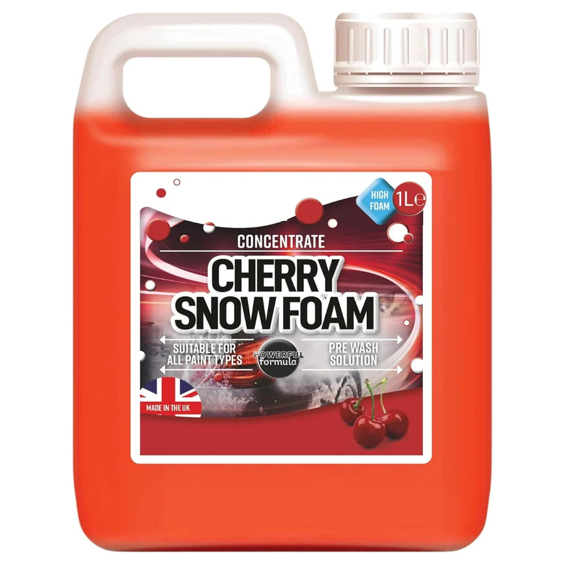 Cherry Snow Foam 1L – High-Foam Cherry Scented Car Shampoo