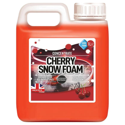 Cherry Snow Foam 1L – High-Foam Cherry Scented Car Shampoo