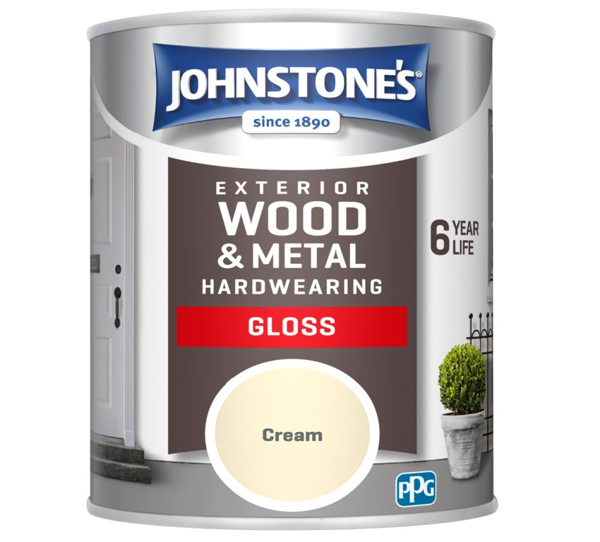 Johnstone's Exterior Hardwearing Gloss 750ml / 2.5Ltr