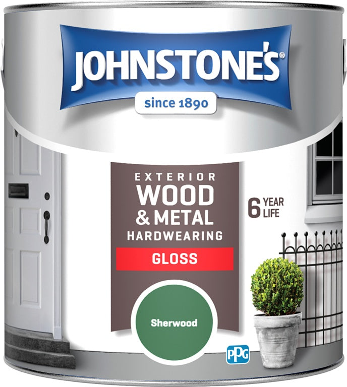 Johnstone's Exterior Hardwearing Gloss 750ml / 2.5Ltr