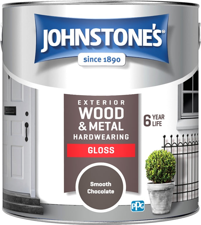 Johnstone's Exterior Hardwearing Gloss 750ml / 2.5Ltr