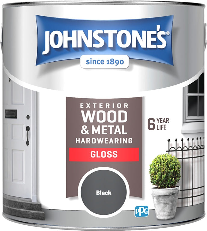 Johnstone's Exterior Hardwearing Gloss 750ml / 2.5Ltr
