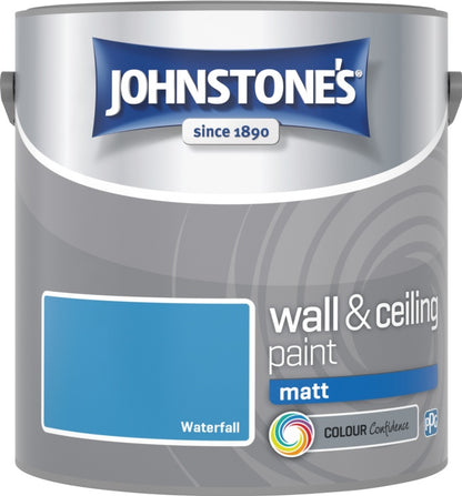 Johnstone’s Wall & Ceiling Matt Emulsion Paint 2.5L – Interior Matt Paint – Multiple Colours