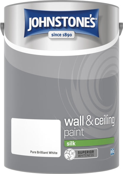 Johnstone's Premium Quality Emulsions for Walls & Ceilings Paint 5Ltr / 6Ltr