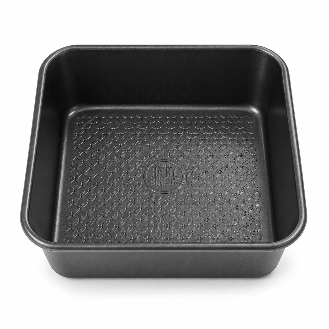 Hairy Bikers Square Cake Tin BKW1839 – Non-Stick Black