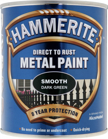 Hammerite Metal Paint Smooth, Hammered & Satin 250ml & 750ml