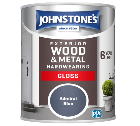 Johnstone's Exterior Hardwearing Gloss 750ml / 2.5Ltr