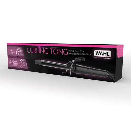 Wahl Ceramic 13mm Curling Tong Black