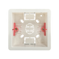 Securlec 1 Gang Dry Lining Box 35mm – Plasterboard Electrical Back Box