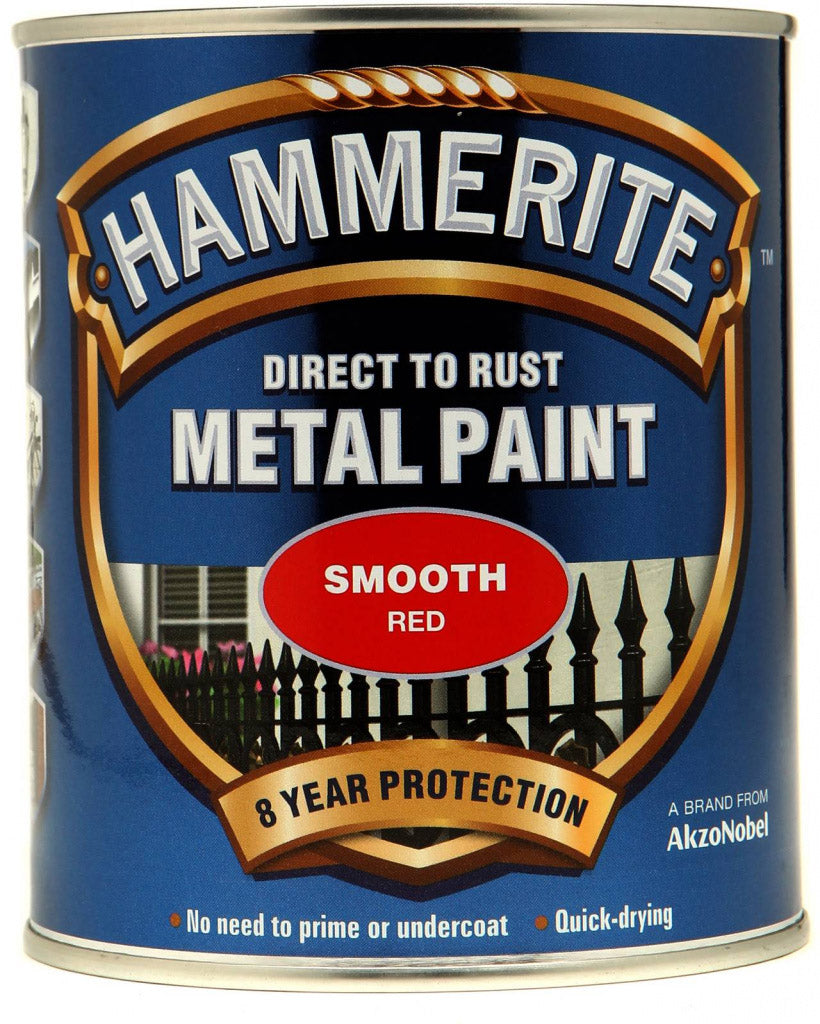 Hammerite Metal Paint Smooth, Hammered & Satin 250ml & 750ml