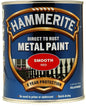 Hammerite Metal Paint Smooth, Hammered & Satin 250ml & 750ml