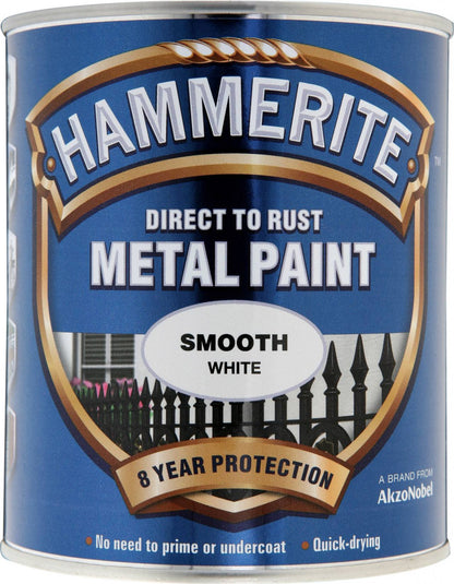 Hammerite Metal Paint Smooth, Hammered & Satin 250ml & 750ml
