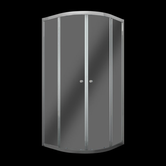 Twin Sliding Door Shower Enclosure Quad