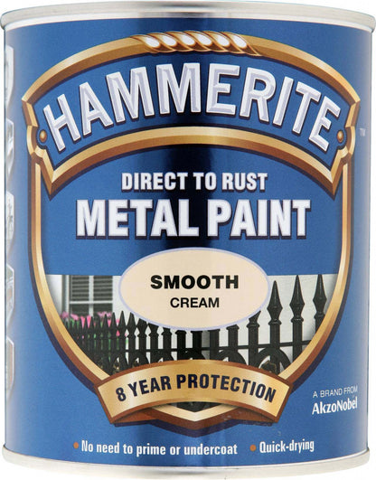 Hammerite Metal Paint Smooth, Hammered & Satin 250ml & 750ml