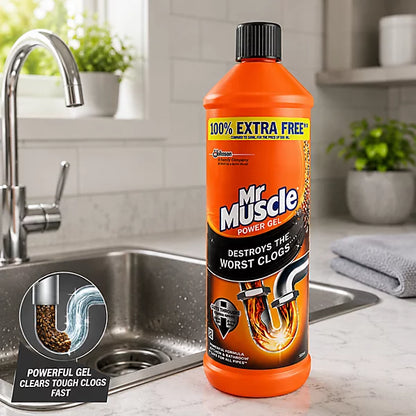 Mr Muscle Kitchen & Bathroom Drain Gel