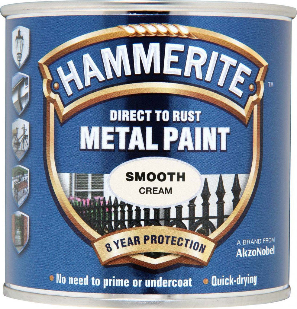 Hammerite Metal Paint Smooth, Hammered & Satin 250ml & 750ml