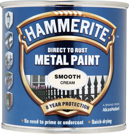 Hammerite Metal Paint Smooth, Hammered & Satin 250ml & 750ml