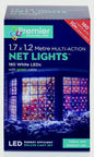 Premier Multi-Action LED Net Lights - 360 LED 3.5 x 1.2m White