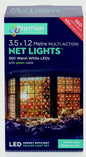 Premier Multi-Action LED Net Lights - 360 LED 3.5x 1.2m Warm White
