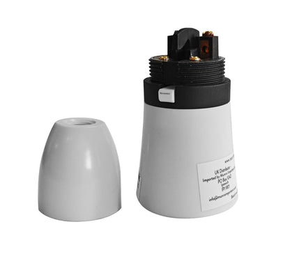 Securlec Switched T2 Lampholder White – 3/8"