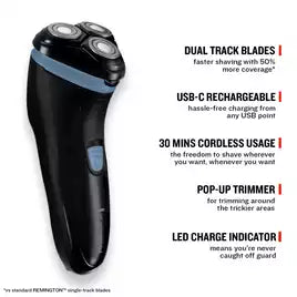 Remington R1 Style Series Rotary Electric Shaver R1000