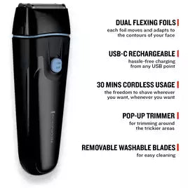 Remington F1 Style Series Foil Electric Shaver F1000
