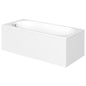 Cascade 1600x700mm 2 Tap Hole Single End Bath