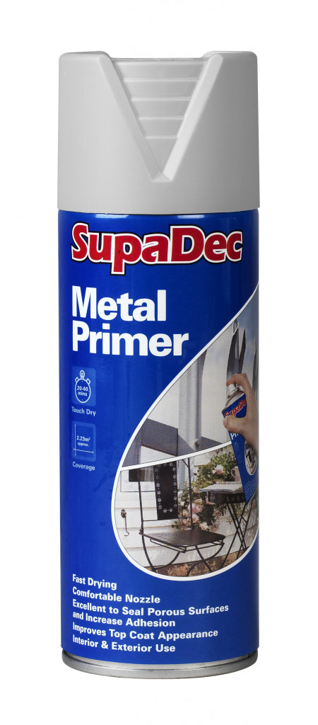 SupaDec Metal Spray Paint Matt, Gloss & Primer