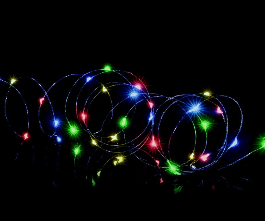 Premier 50 LED Multi Action Battery Operated Microbrights - Multi