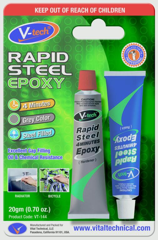 Streetwize Rapid Steel Mini Pack 20g – Fast Setting Steel Epoxy Adhesive