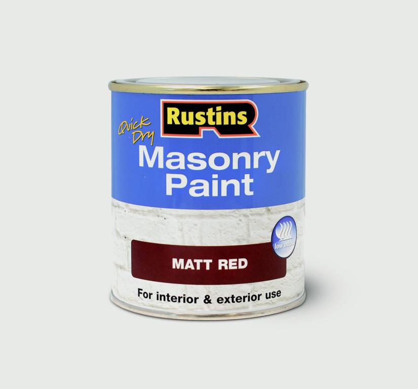 Masonry Paint - 250ml - Red