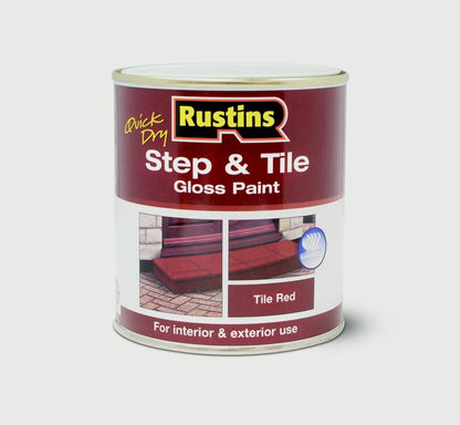 Quick Drying Step Tile Red - 1L