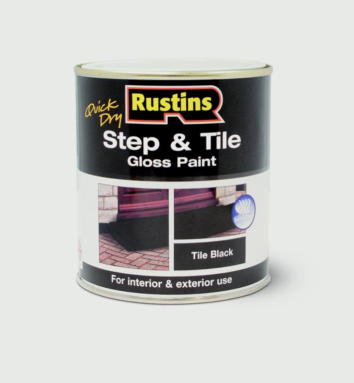 Quick Drying Step Tile Black - 250ml