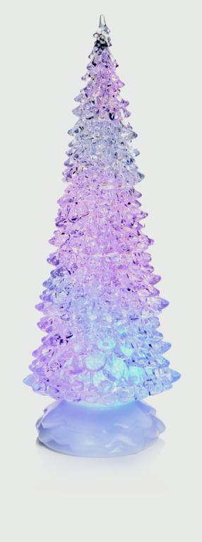 Premier Battery Operated Water Spinner Xmas Tree - 32cm